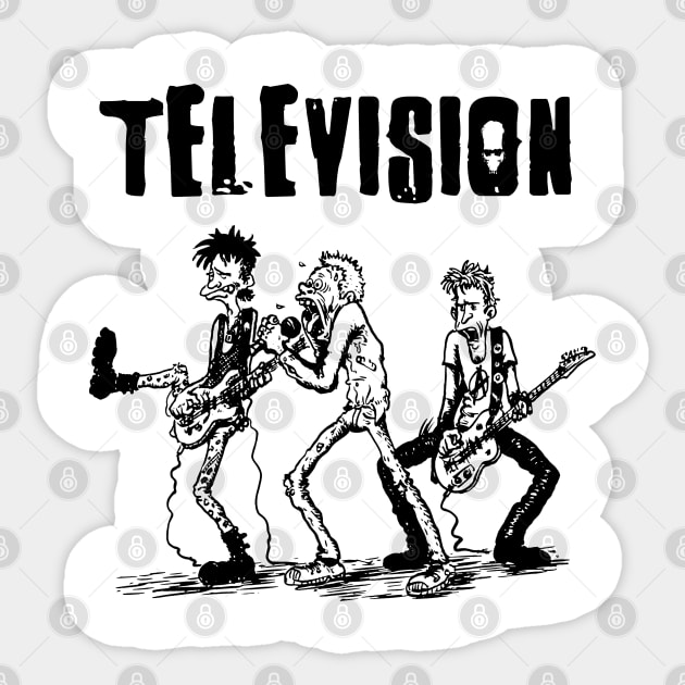 One show of Television Sticker by micibu